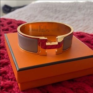 Le Bracelet H — Hermès rose gold Bracelet